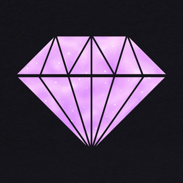 Pastel Purple Diamond by TotalGeekage